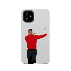 Club Twirl Tiger Woods | Best Sunday Red Golfer | Golf Gift Tough Phone Case