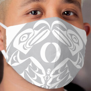 Coast Salish Eagle Cloth Face Mask