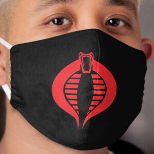Cobra Black/Red GI Joe Destro Baroness Cloth Face Mask