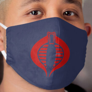 Cobra Gi Joe Logo Cloth Face Mask