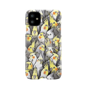 Cockatiels Galore Phone Case