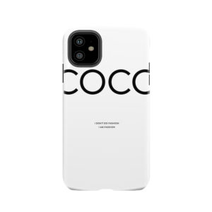 Coco 'I Am Fashion' Tough Phone Case