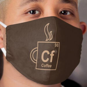 Coffee Element Cloth Face Mask