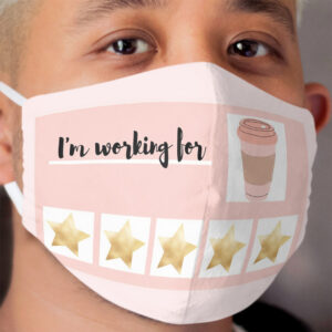 Coffee Token Board Cloth Face Mask