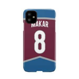 Colorado Avalanche Cale Makar Home Jersey Back Phone Phone Case