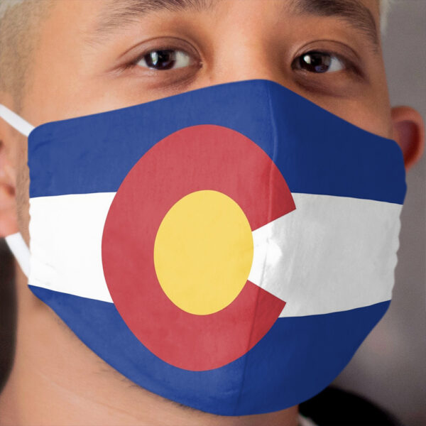 Colorado State Flag Cloth Face Mask