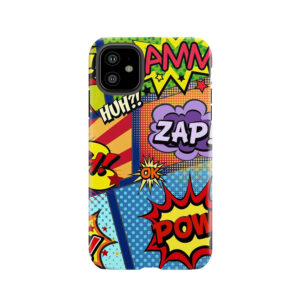 Colorful Comic Book Panels Tough Phone Case