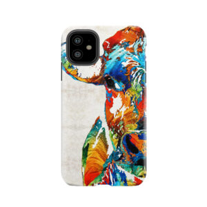 Colorful Cow Art - Mootown - By Sharon Cummings Tough Phone Case