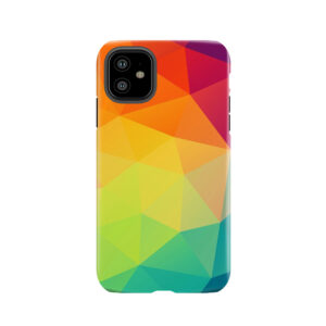 Colorful Crystal Pattern Tough Phone Case