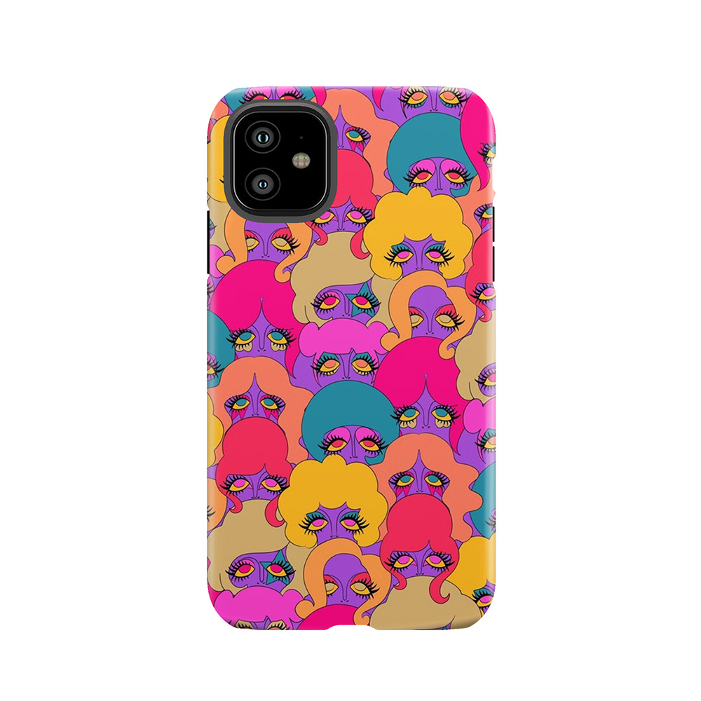 Colorful Ladies Tough Phone Case