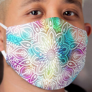 Colorful Mandala Cloth Face Mask