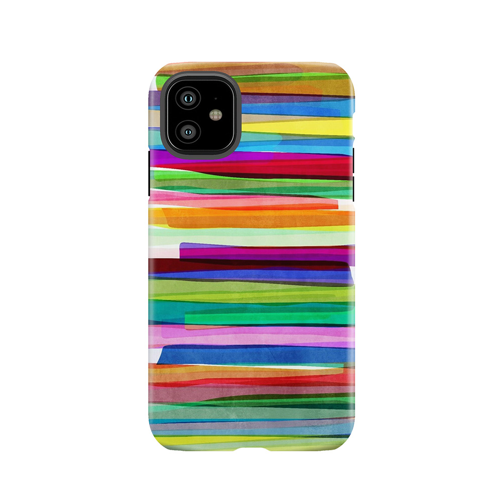 Colorful Stripes 1 Tough Phone Case
