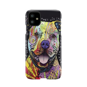 Colourful Pit Bulls/ Pitbull Lover Phone Case