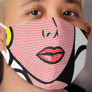 Comic Cloth Face Mask