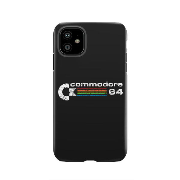 Commodore 64 Retro Computer distressed Tough Phone Case