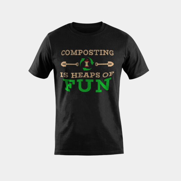 Composting Gardener Meme Mulch Dirt Compost Farmer T-Shirt