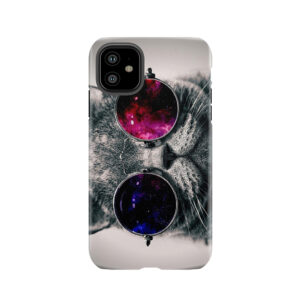 Cool Cat W/ Glasses Tough Phone Case