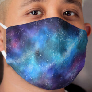 Cool Colorful Galaxy Cloth Cloth Face Mask