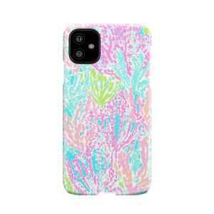 Coral Print Phone Case