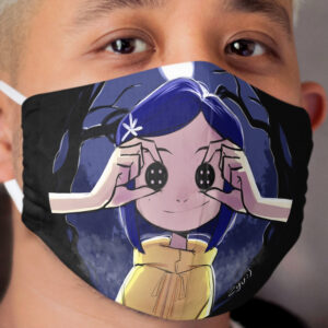 Coraline Cloth Face Mask