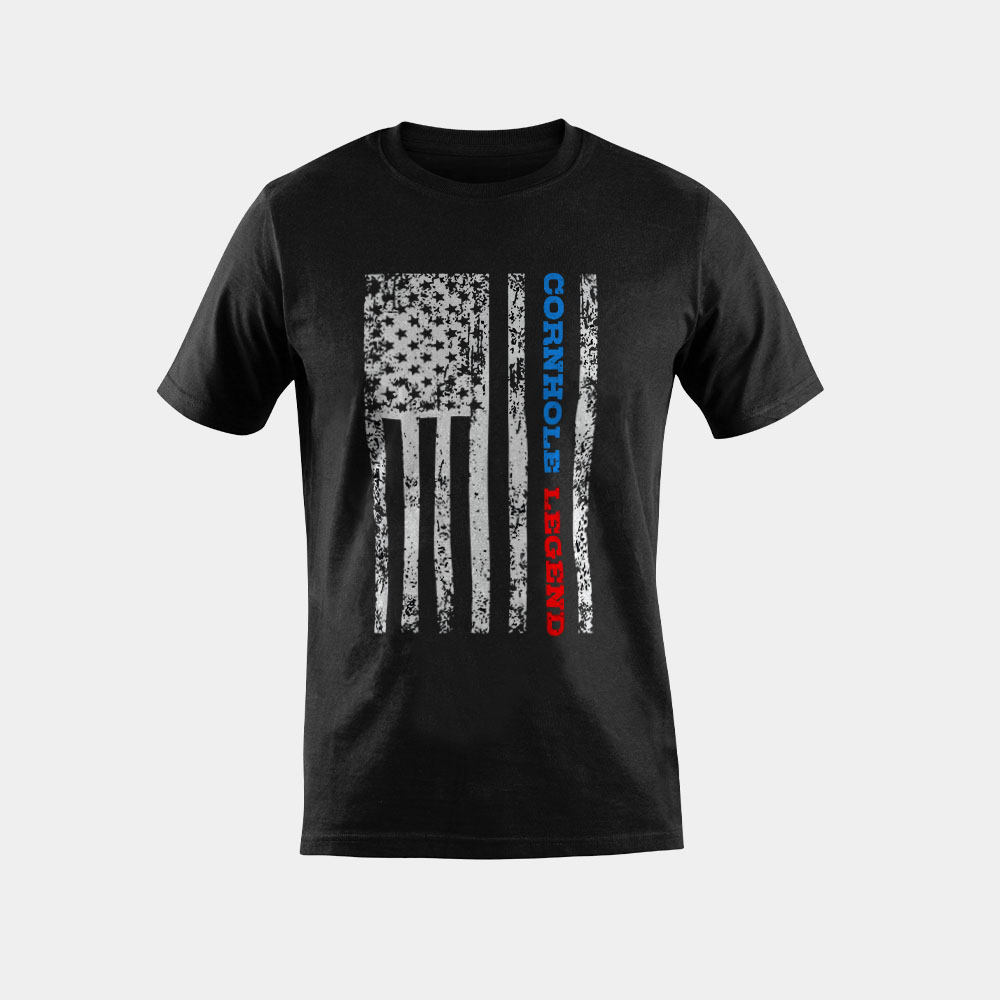 Cornhole Champion Bean Bag Corn Hole Toss Gift T-Shirt