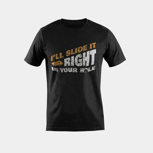 Cornhole Slide In Your Hole Funny Gaming T-Shirt