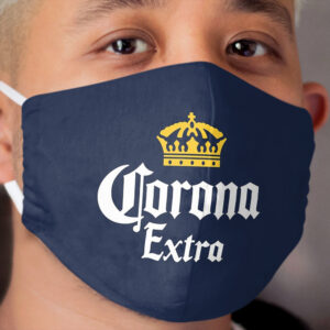 Corona Beer Funny Parody - Cool Motorcycle Or Funny Helmet And Bikers Gifts Cloth Face Mask