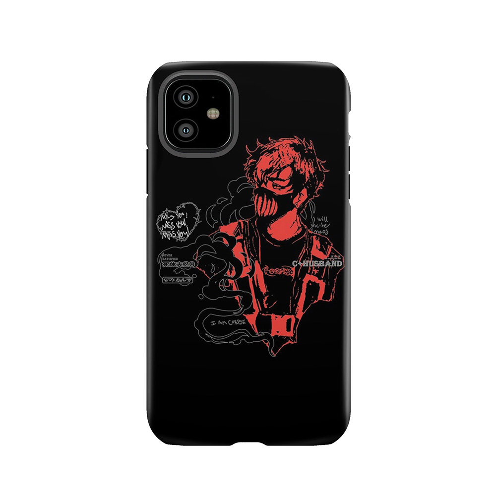 Corpse Husband Design | I Will Incite Chaos Tough Phone Case