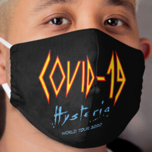 Covid-19 Def.Leppard Hysteria Covid 19 Cloth Face Mask