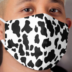 COW PRINT PATTERN MacBook, laptop case,, pillow, top, phone case Cloth Face Mask
