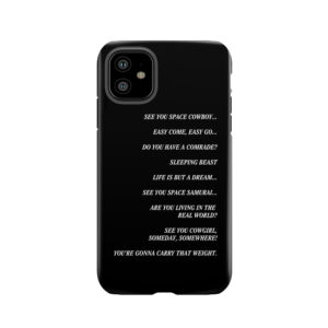 Cowboy Bebop Closing Titles Tough Phone Case