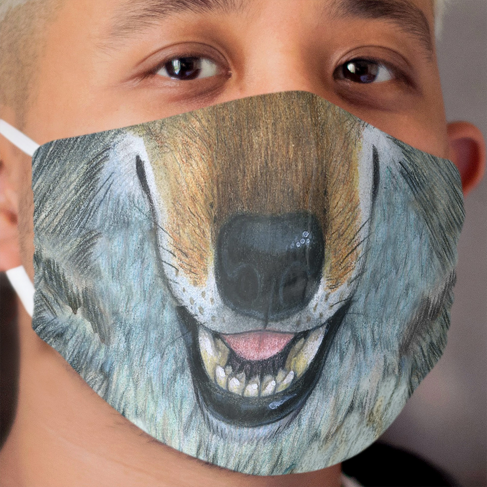 Coyote Nose Cloth Face Mask