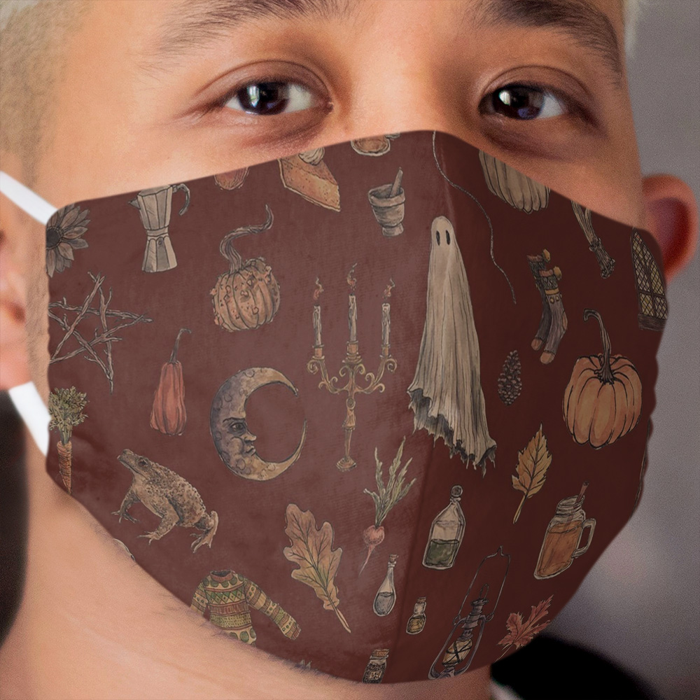 Cozy Crone Cloth Face Mask