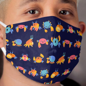 Crab Cloth Face Mask