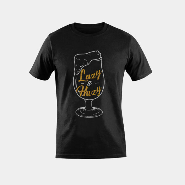 Craft Beer Illustration Gift For Lazy and Hazy Home Brewers T-Shirt