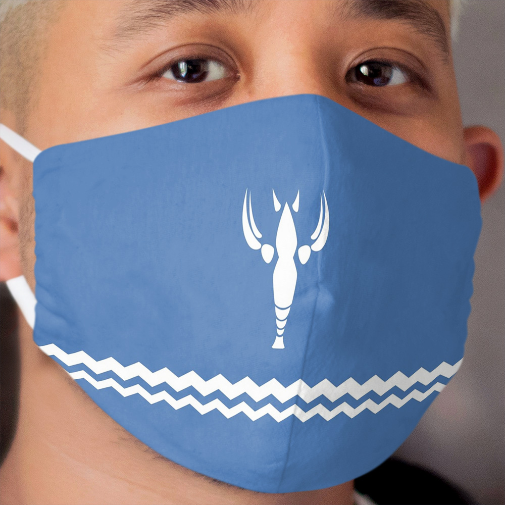 Crayfish Design Cloth Face Mask