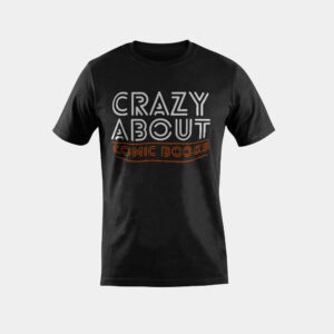Crazy About Comic Books Graphic Novel Nerd T-Shirt
