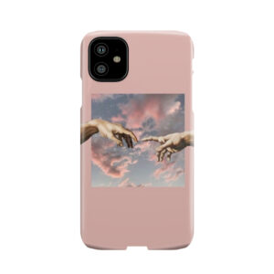 Creation Of Adam Aesthetic Hands Phone Case