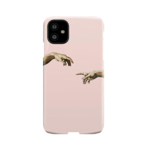 Creation Of Adam - Pink Edit Phone Case