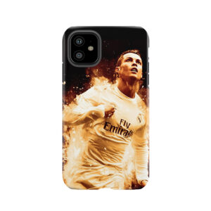 Cristiano Ronaldo 'Cr7' Fire Design Tough Phone Case