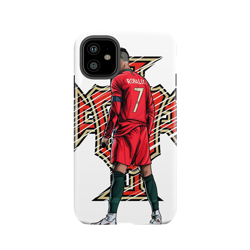 Cristiano Ronaldo Portugal Logo Tough Phone Case