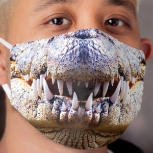 Crocodile Mouth Cloth Face Mask