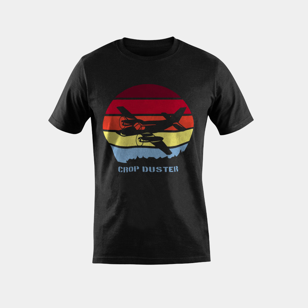 Crop Dusting Cropduster Aerial Application AG Duster Pilot T-Shirt