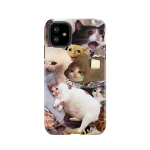 Crying Cat Memes Tough Phone Case