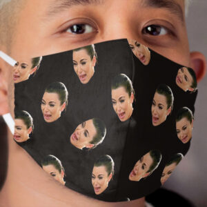 Crying Kim Kardashian Cloth Face Mask