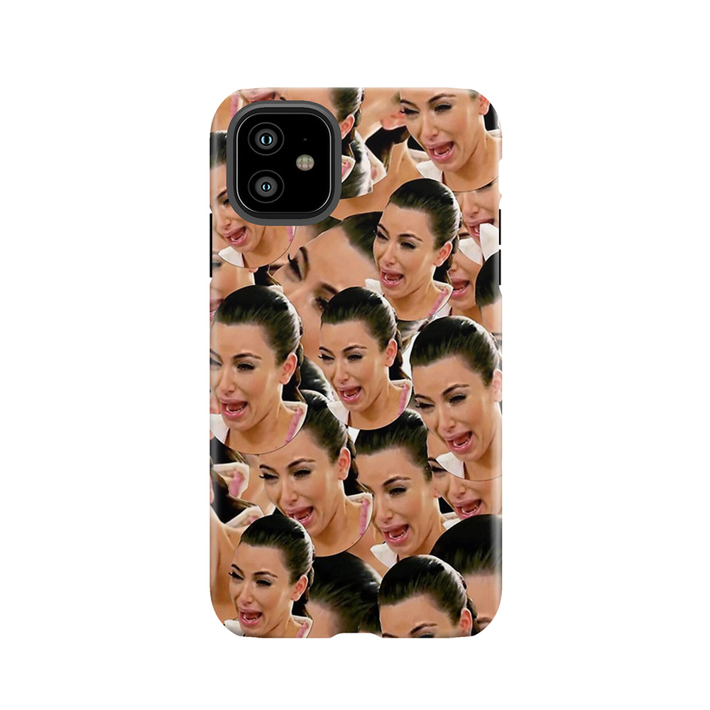 Crying Kim Tough Phone Case