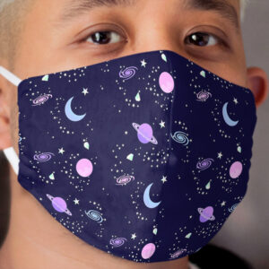 Crystal Galaxy Cloth Face Mask