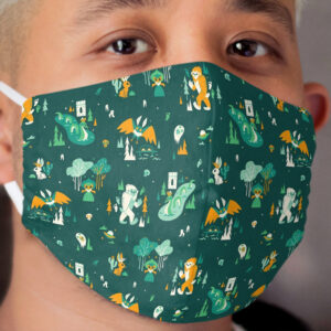 Crytpid Cuties Cloth Face Mask