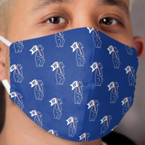 Cub W - Blue Cloth Face Mask