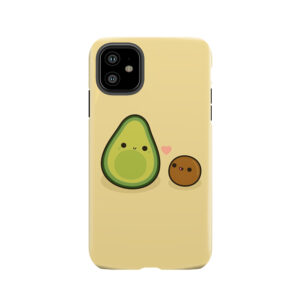 Cute Avocado And Stone Tough Phone Case